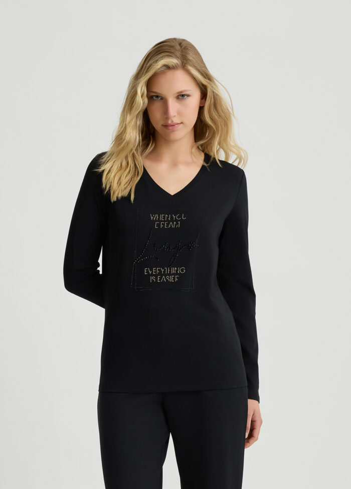 T-shirt manica lunga liujo sport - immagine 1