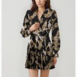 Abito Donna Imperial beige-nero