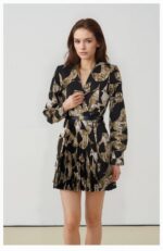 Abito Donna Imperial beige-nero