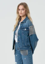 Giacca oversize in denim - immagine 3