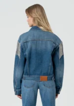 Giacca oversize in denim - immagine 4