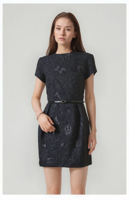 Mini Abito Donna Imperial Nero