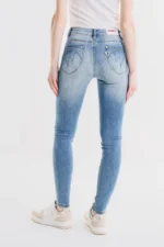 Pantalone skinny con strass - immagine 4