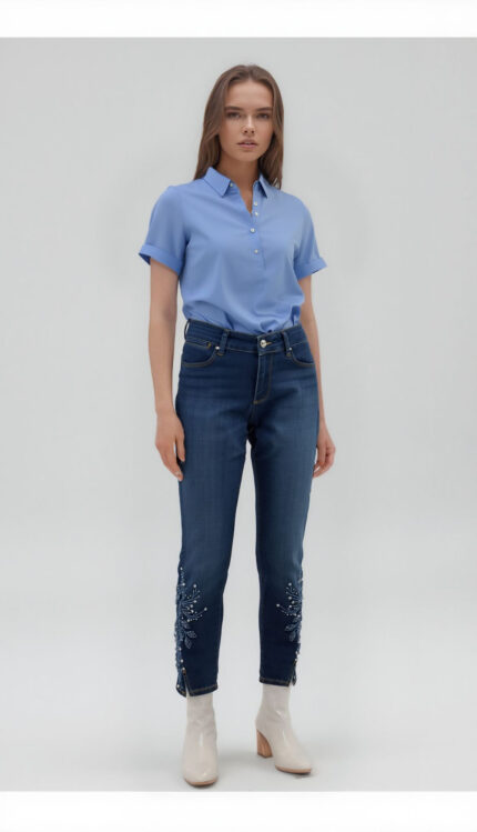 Jeans Donna โ Modello Betty Cropped Shape Up