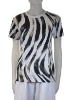 t-shirt donna zebrata
