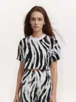 t-shirt zebrata