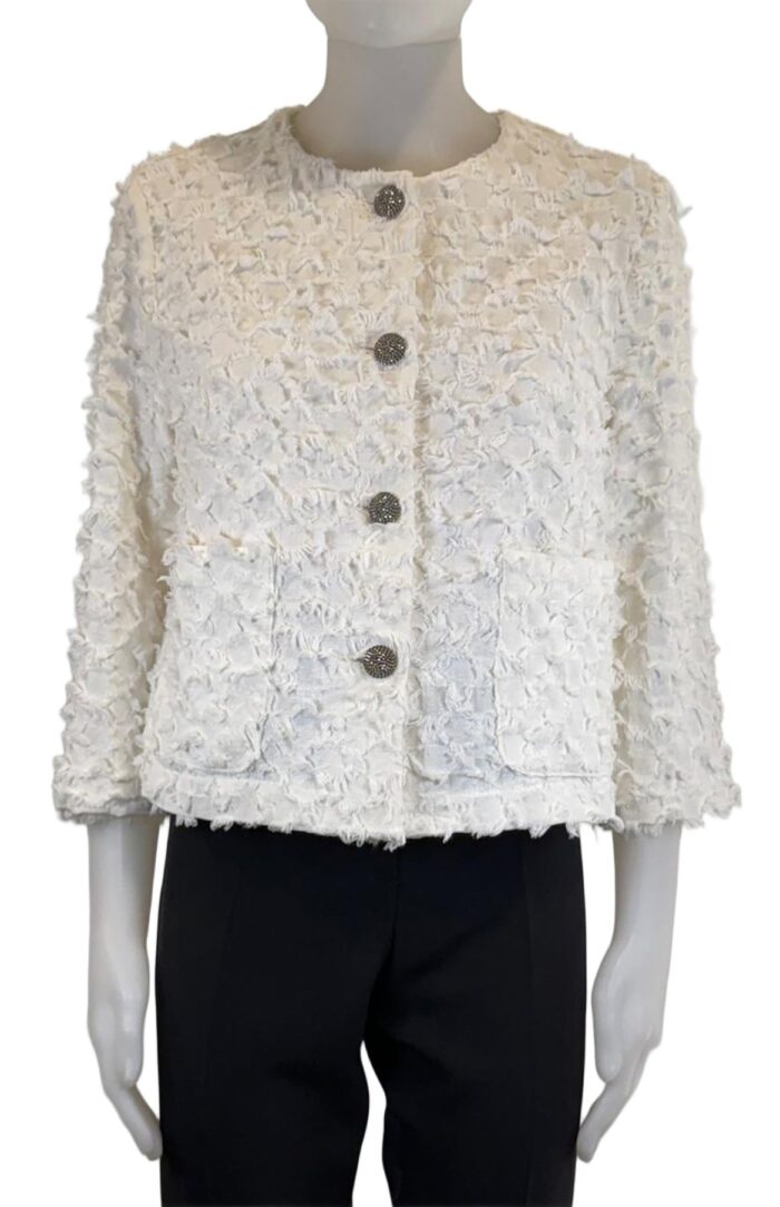 Elegante giacca donna stile Chanel - immagine 2
