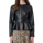 Giubbotto donna in eco pelle