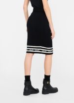 Gonna longuette in maglia 0