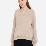 Felpa in scuba con zip