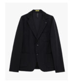 Blazer monopetto in tessuto texturizzato 2