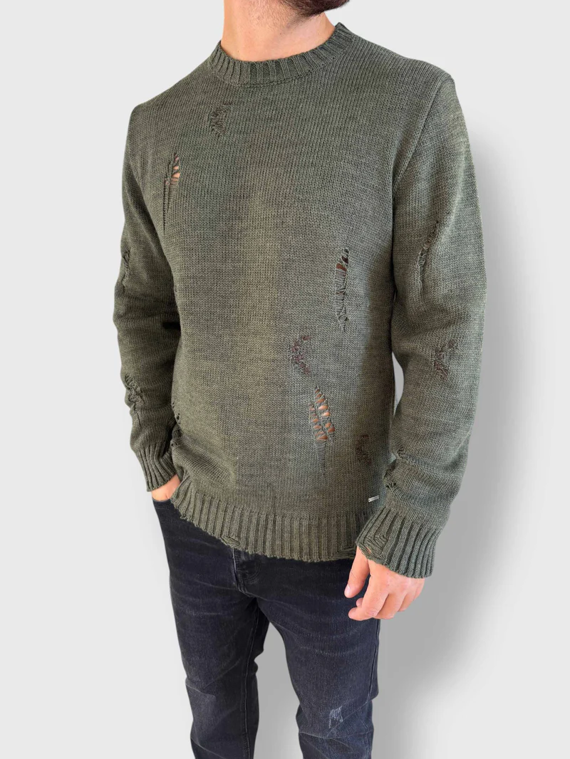Maglione con rotture Maglione con rotture