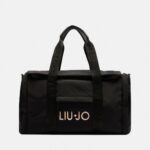 Borsone in nylon con logo