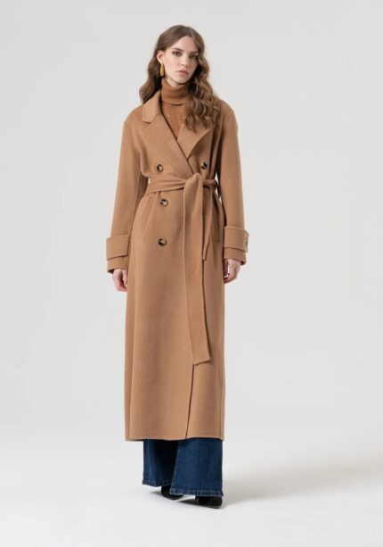 Cappotto Regular Lungo con Lana