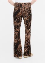 Pantaloni scampanati stampa animalier 2