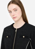 Giacca in felpa e bouclé 3