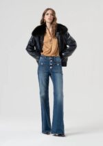 Jeans a Zampa in Denim 3