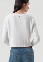 Cardigan regular fit con trecce 3