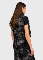 Gilet imbottito con paillettes applicate 3