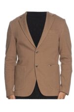 Blazer monopetto in tessuto texturizzato - immagine 5
