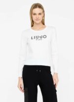 Maglia Liu Jo Better con logo in strass