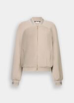 Felpa in scuba con zip 5