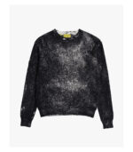 Maglione girocollo in cotone effetto delavé 2