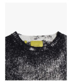 Maglione girocollo in cotone effetto delavé 3