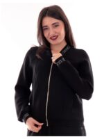 Felpa in scuba con zip 7