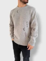 Maglione con rotture 7