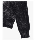 Maglione girocollo in cotone effetto delavé 4