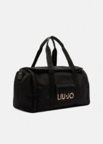 Borsone in nylon con logo 8