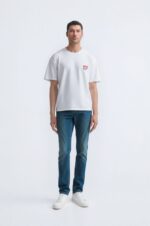 Jeans skinny fit KENSON con tasche oblique