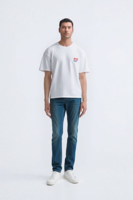 Jeans skinny fit KENSON con tasche oblique