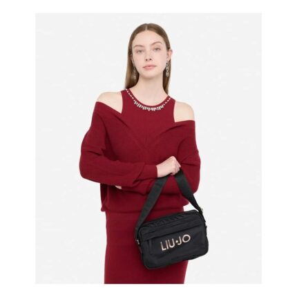 borsa a tracolla media in nylon liujo