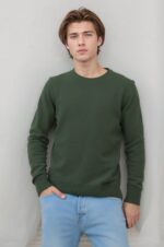 Maglione girocollo in ciniglia - immagine 3