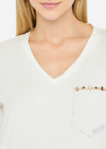 T-shirt con strass - immagine 12