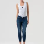 Jeans Slim Cropped Effetto Push Up