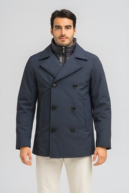 Giubbotto Doppiopetto con Pettorina Removibile