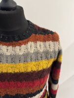 Maglione ad intarsi girocollo 3