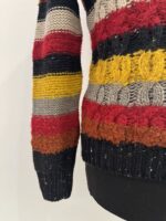 Maglione ad intarsi girocollo 4