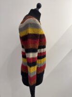 Maglione ad intarsi girocollo 6