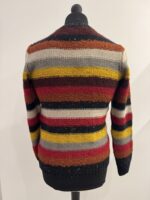 Maglione ad intarsi girocollo 7