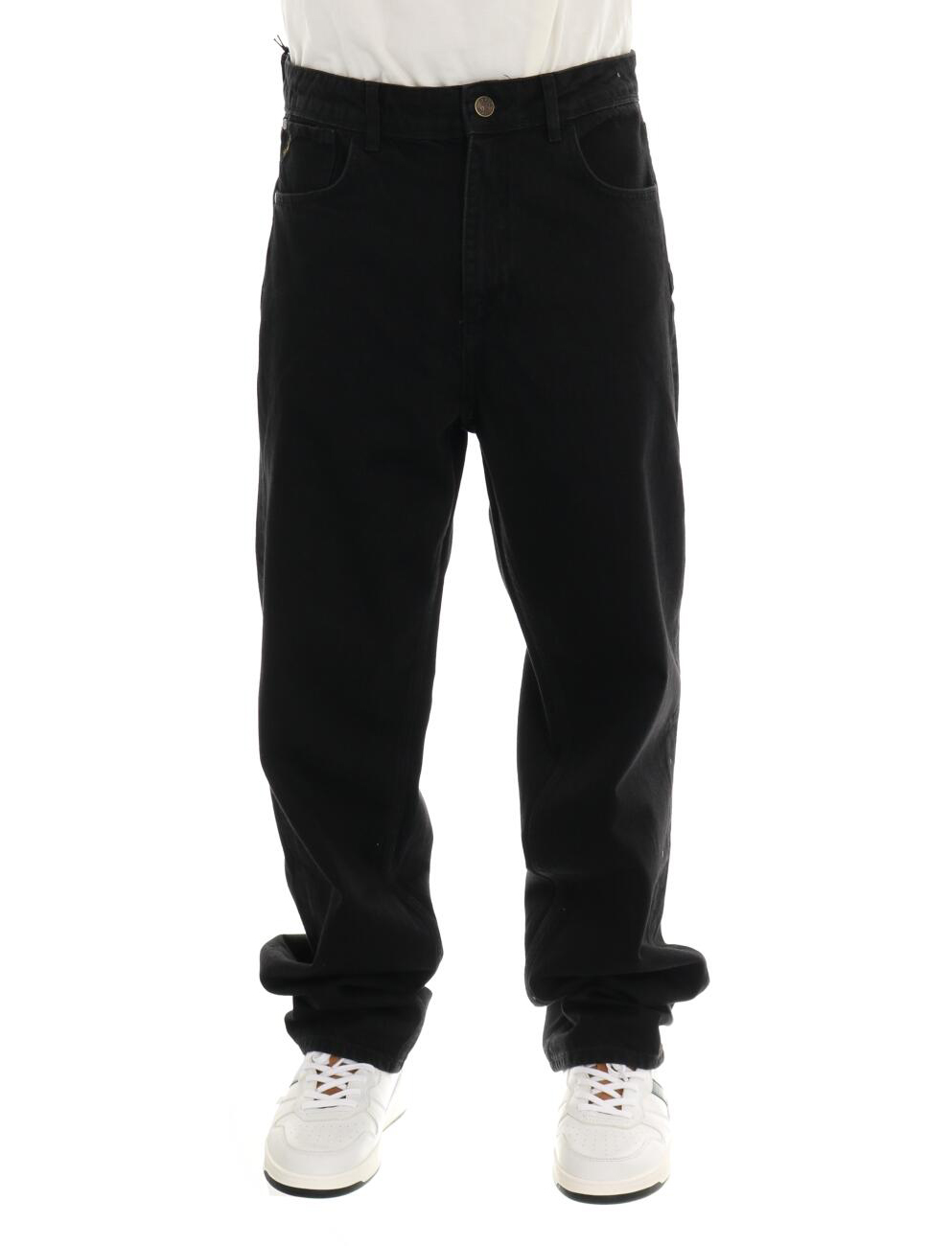 CLEVELAND RBA99 NERO PONT4- Jeans Uomo CLEVELAND - immagine 1