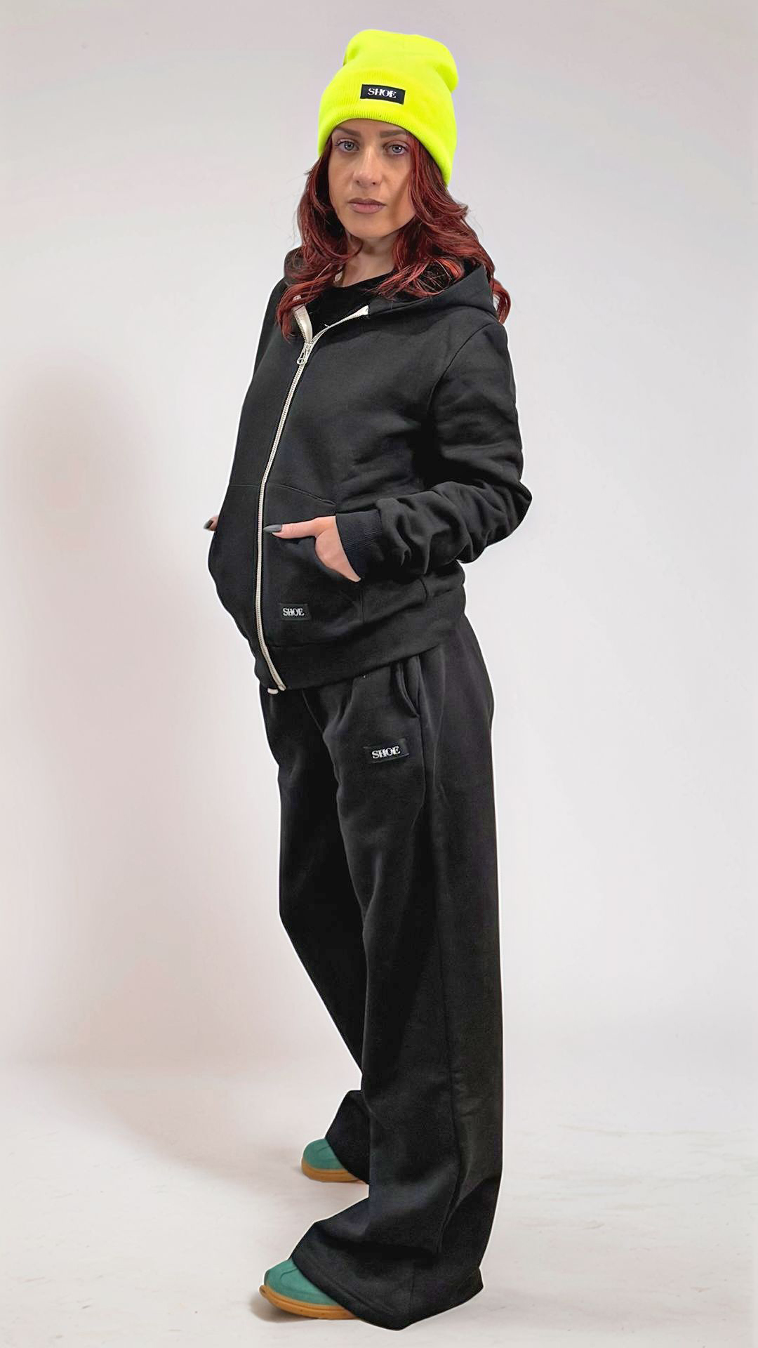 Felpa donna SHOE ZANA nero Felpa donna - immagine 1