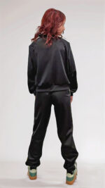 Pantalone tuta donna The Shoe nera 3