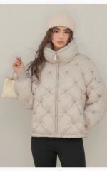 Giubbotto imbottito con strass