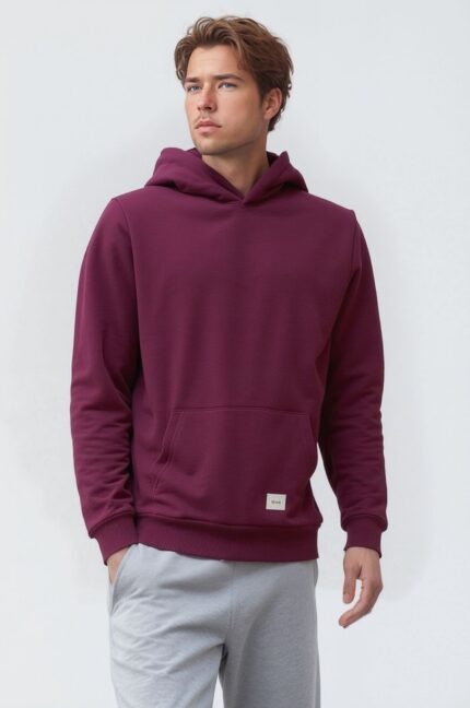 Felpa con Cappuccio Uomo