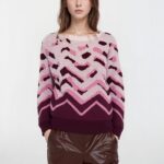 Pullover donna jacquard