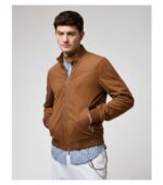 Bomber effetto camoscio 8